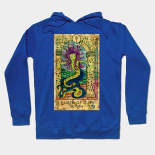 Queen Of Cups. Minor Arcana Tarot Card Design Hoodie